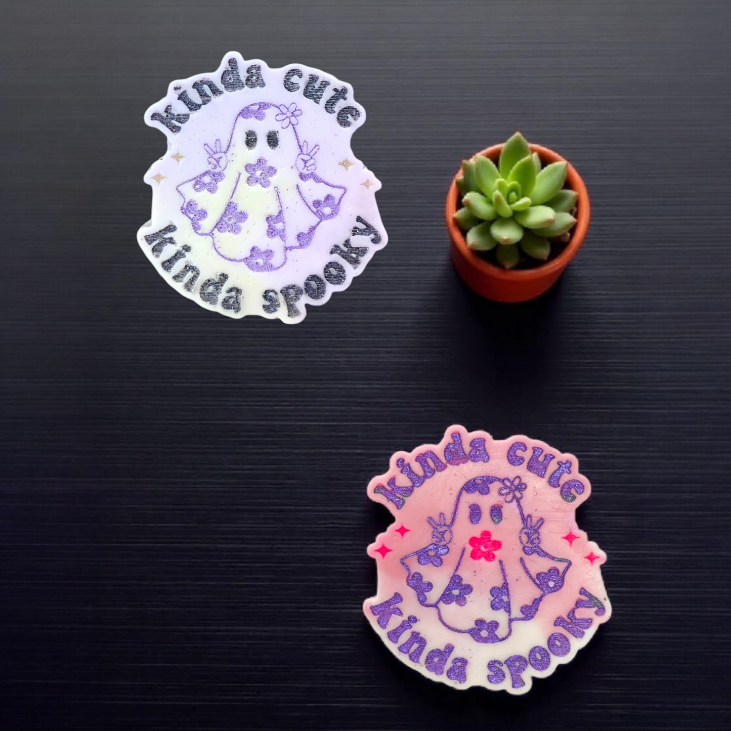Ghost Wax Melts – Boo-jee & Kinda Cute Kinda Spooky | Hand-Poured Halloween Wax Melts | Choose Your Scent