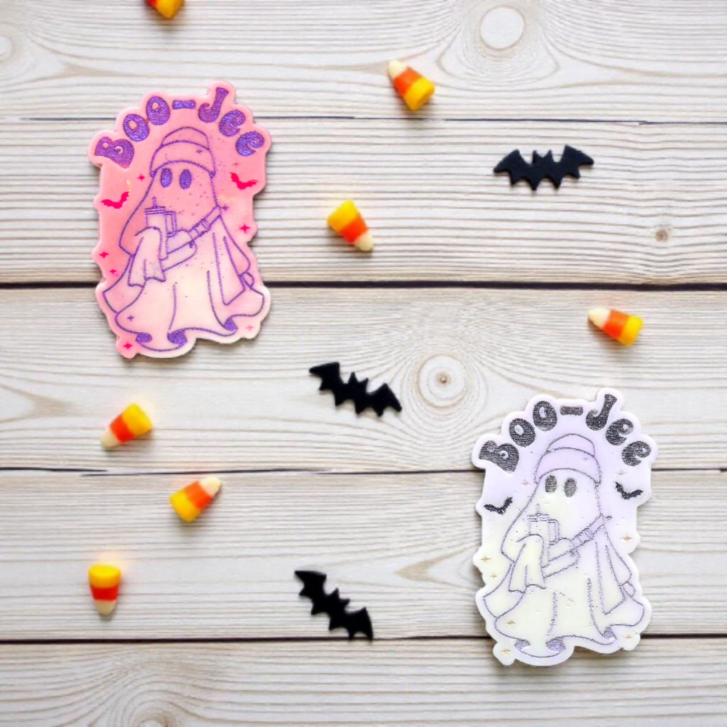Ghost Wax Melts – Boo-jee & Kinda Cute Kinda Spooky | Hand-Poured Halloween Wax Melts | Choose Your Scent