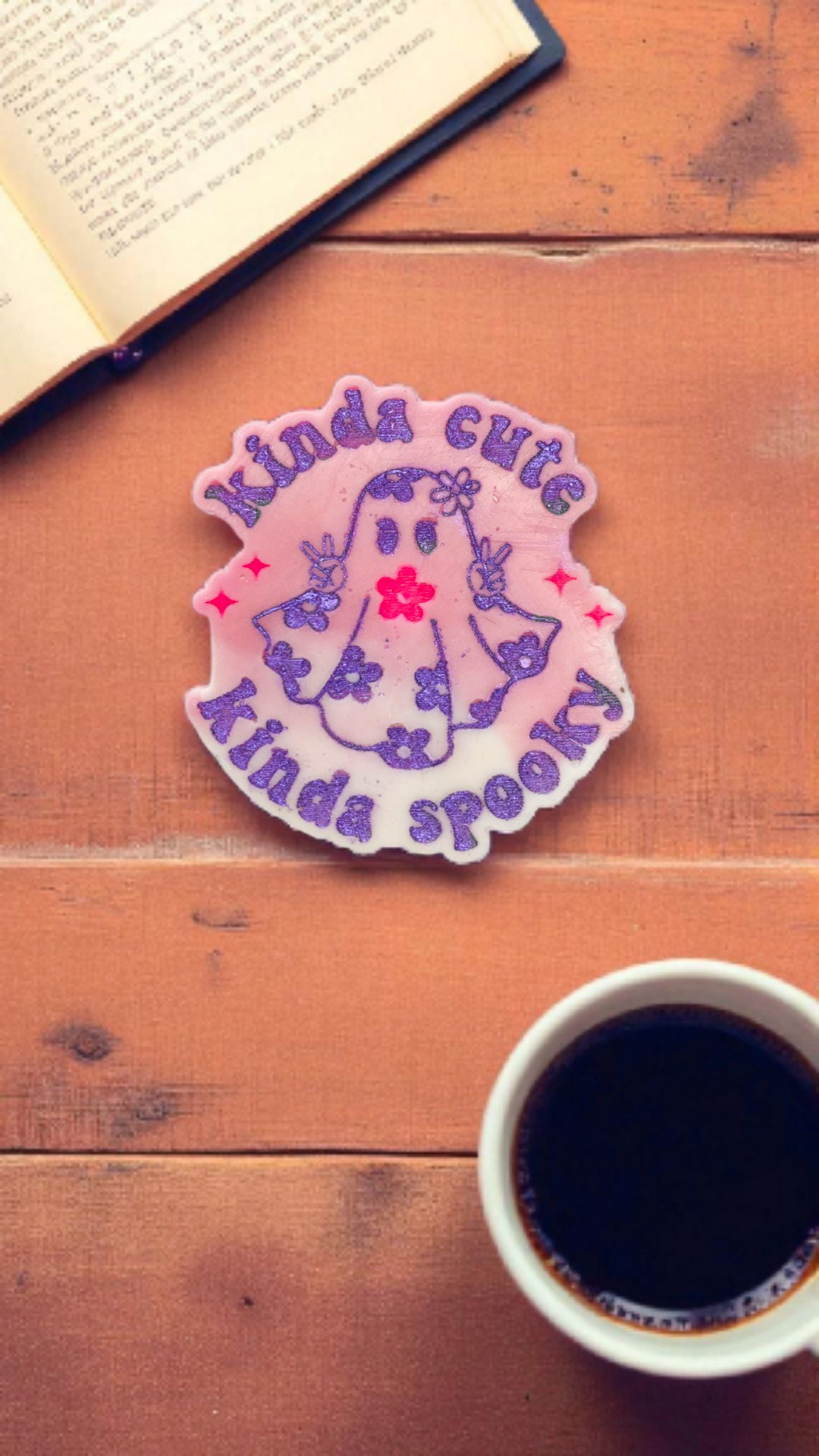 Ghost Wax Melts – Boo-jee & Kinda Cute Kinda Spooky | Hand-Poured Halloween Wax Melts | Choose Your Scent